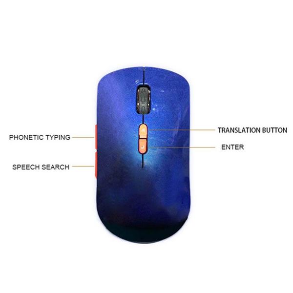 

mice 2.4g wireless smart voice mouse control enter key multi-language usb charging @m23