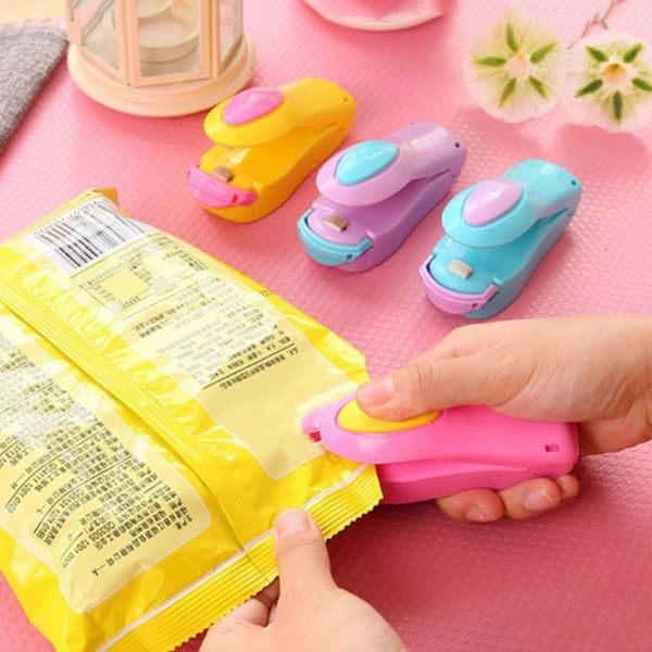 

mini sealing clips simple portable home machine capper saver kitchen bags package small gadgets cappers bag