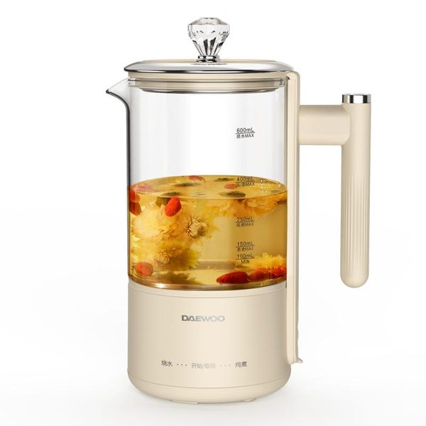 

electric kettles 600ml health preserving pot household kettle 400w fast boiling tea underpan heater temperature setting water boiler
