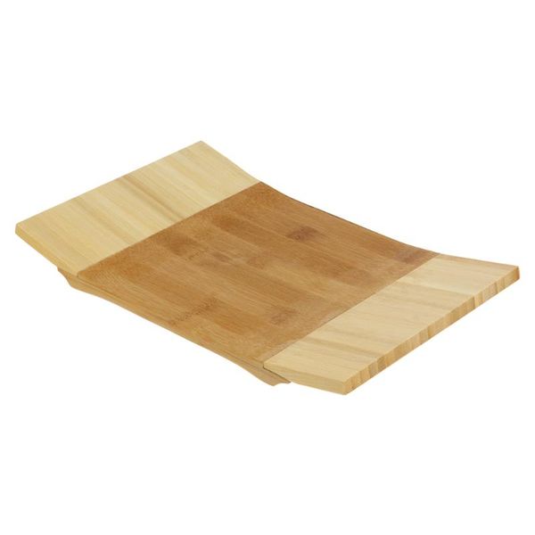 

dishes & plates 1pc durable sashimi plate bamboo sushi natural serving (log color)