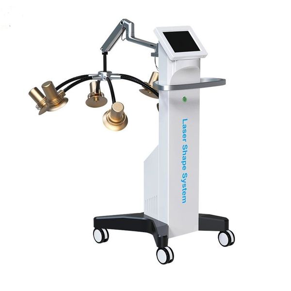 2021 Ankunft 6D Non-Invasive Lazer Shape Sliming Beauty Machine mit 532 nm Green Light Body Contouring Maquina Laser Fat Burner Loss Weight Equipment