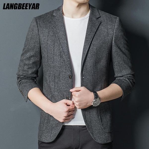 

men's suits & blazers grade designer brand casual fashion plaid men blazer slim fit 2021 jacket party suit coat mens clothing, White;black