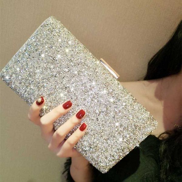 

korean edition inlaid dinner bag hand purse hand lady's banquet drs cheongsam diamond women's bag