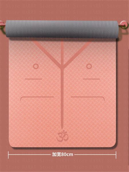

yoga mats mat thickening tpe rope skipping cushion antiskid fitness widened dance children