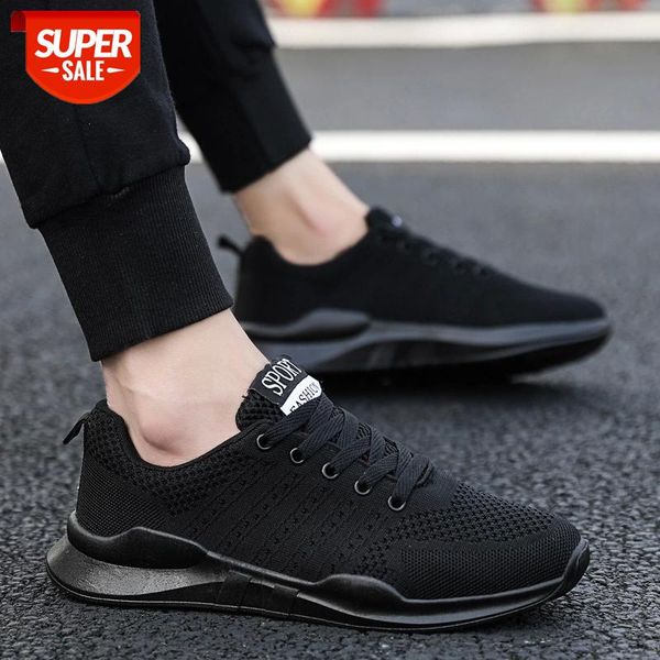 

men casual shoes men sneakers men's shoes black lightweight male footwear adulto comfortable nonslip mesh man #gt84