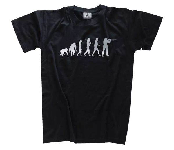 

silver edition hunting hunter hunt gamekeeper evolution t-shirt s-xxxl, White;black