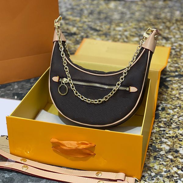 

designer shoulder bags handbags wallet crossbody bag fashion brand gold chain genuine leather high-quality different colors various styles w