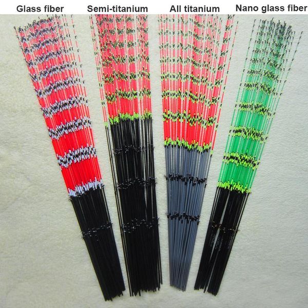 

2pcs micro-lead tips for fishing rod full titanium tip tail semi-titanium 45cm/55cm soft nano glass fiber craft boat rods