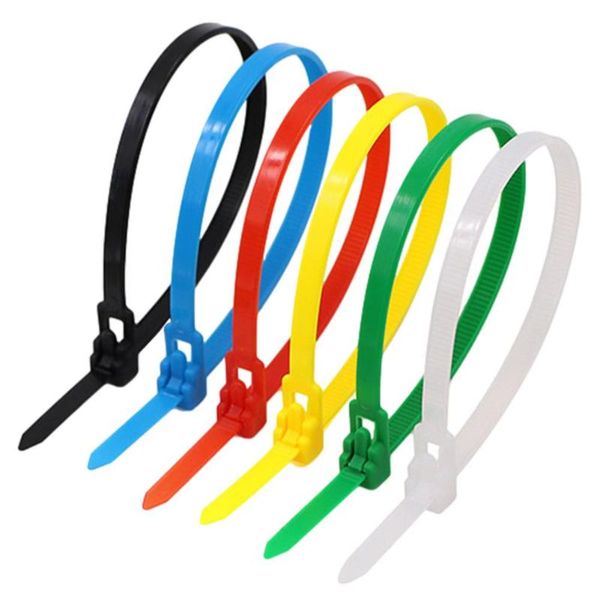 

professional hand tool sets 100pcs cable ties reusableÂ nylonÂ cable zip releasable strong wire for multi-purpose use indoor