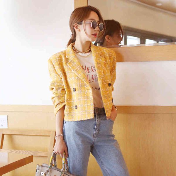 

dress Female style work comfortable thick warm arrival elegant temperament outerwear jacket short coat, Black;gray