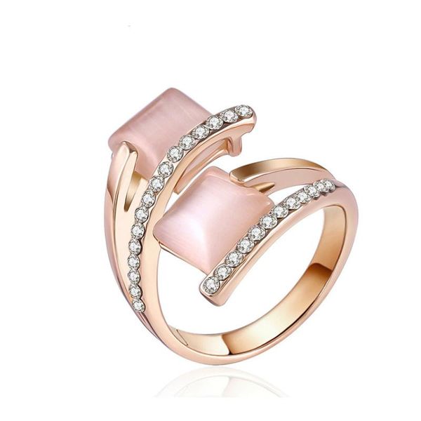 

cluster rings european and american personality exaggeration ring, chaoren cat's eye stone male female couple pair ring accessories, Golden;silver