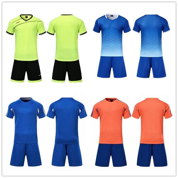 

2021 soccer jersey sets smooth royal blue football sweat absorbing and breathable children's training suit 001 4307, Black