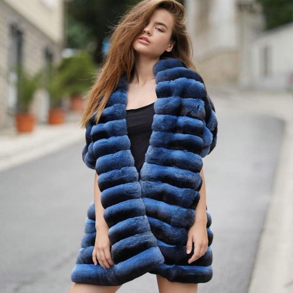 

women's fur & faux fashion women real rex scarf whole skin genuine shawl party outwear luxury woman shawls winter, Black