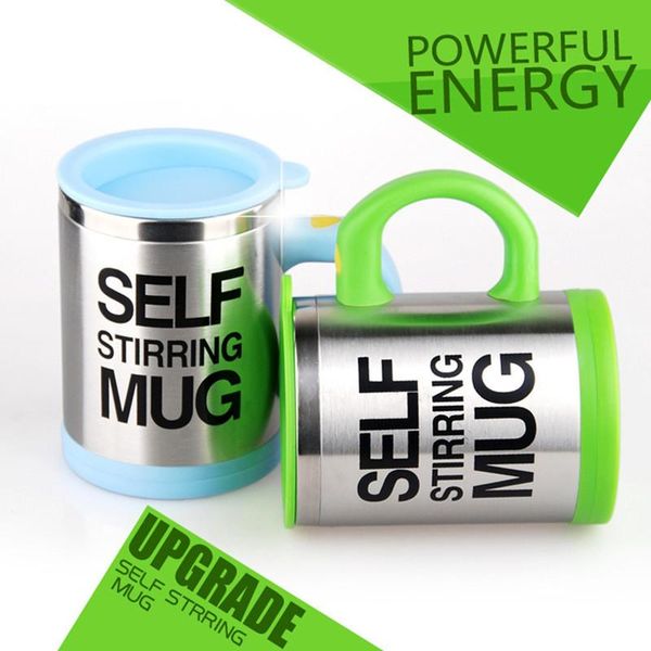 

mugs baispo 400 ml mixing cup upgraded stainless steel automatic coffee cream intelligent mug