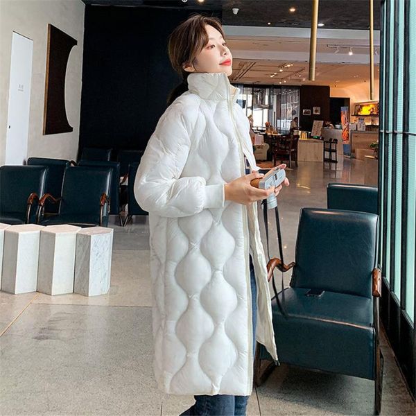 

women's down & parkas 2021 fashionable long coat jacket warm hight quality female winter collection, Black