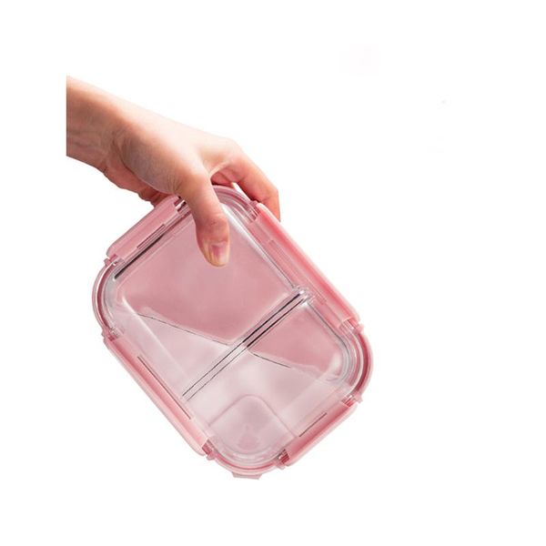 

dinnerware sets cemruy glass lunch box can be heated by microwave oven