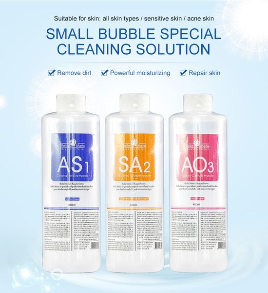 

as1 sa2 ao3 aqua peeling solution 400ml hydra dermabrasion face clean facial cleansing blackhead export liquid beauty salon