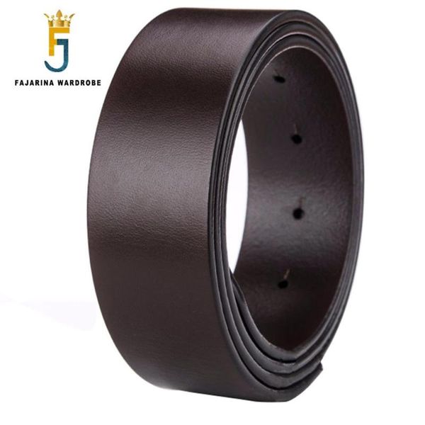 

quality cow genuine leather solid cowhide belt men suitable smooth&pin styles 3.8&3.3cm belts without buckle n17fj634, Black;brown