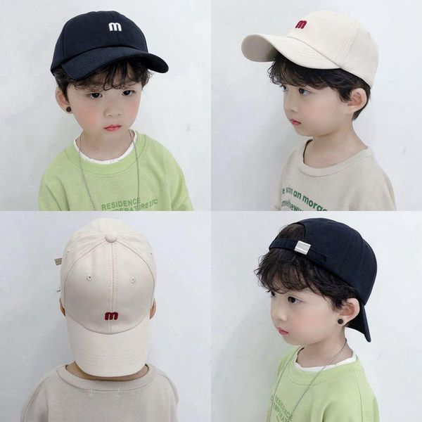 

beanies children's hats spring and autumn boys girls caps baby baseball winter thin sunshade sun
