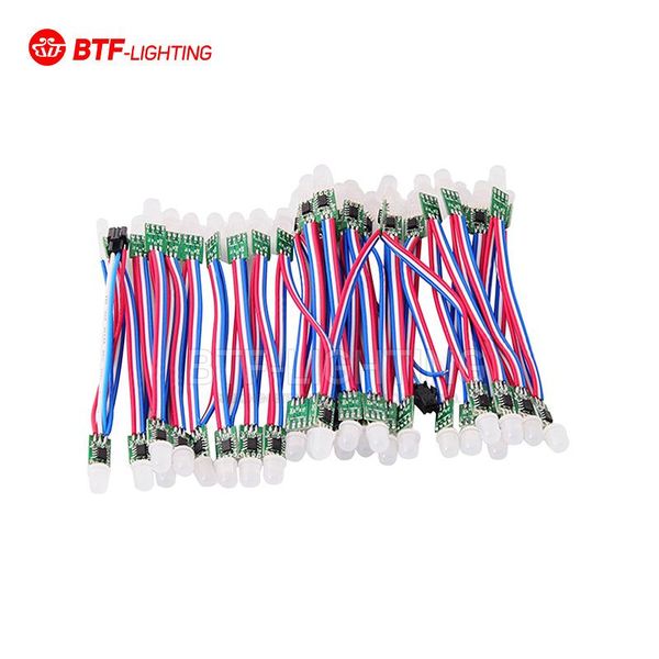 

modules 50pcs non-waterproof 12mm ws2811 2811 pixel node module light string addressable rgb led dc5v