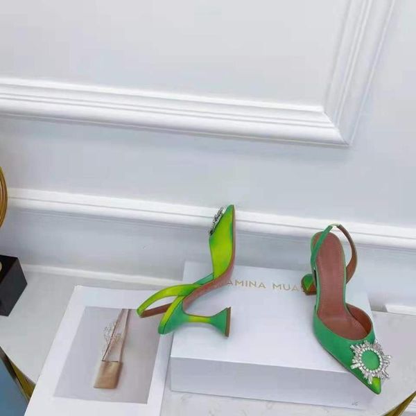 

dress shoes women's begum pumps colorful genuine leather crystal green, Black