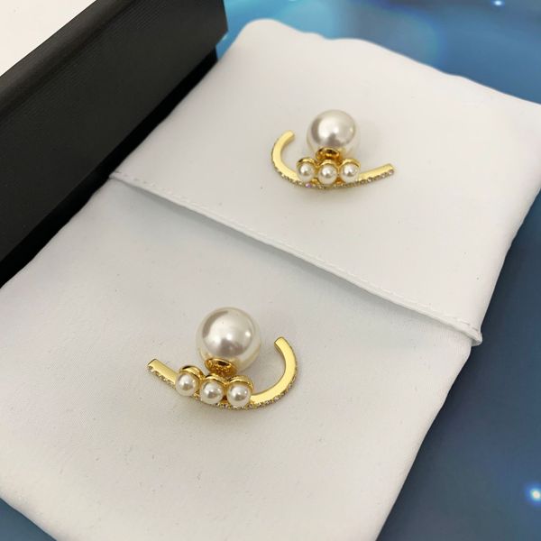 

70% off luxury jewelry family's new pearl earrings in 2021 9jgw, Golden