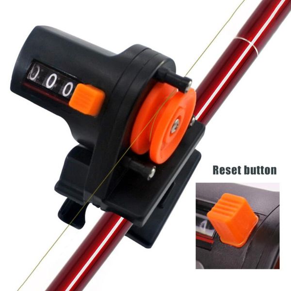 

braid line fishing counter 0-999m depth finder length gauge tool professional tackle