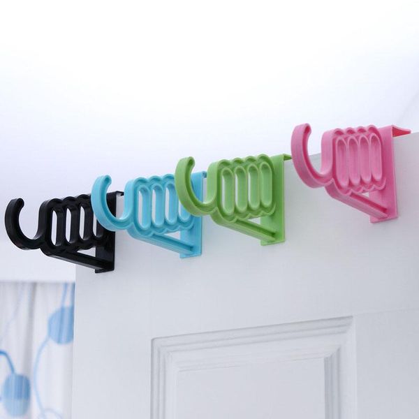 

hangers & racks multi-function foldable clothes hanger organizer drying rack scarf storage plastic wardrobe home accessories