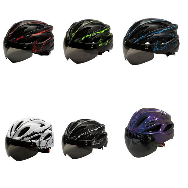 

motorcycle helmets summer mountain bike skateboard parkour safety comfortable fashion detachable lens professional helmet size 56cm-62cm