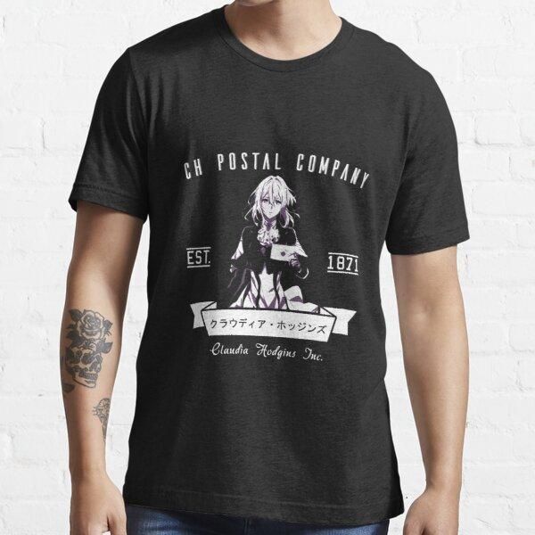 

violet evergarden ch postal company anime shirt clown t men/women printed terror fashion t-shirts men's, White;black