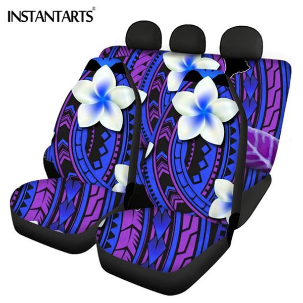 

polynesian traditional tribal prints anti-slip vehicle seat cushion easy clean front and back car covers soft