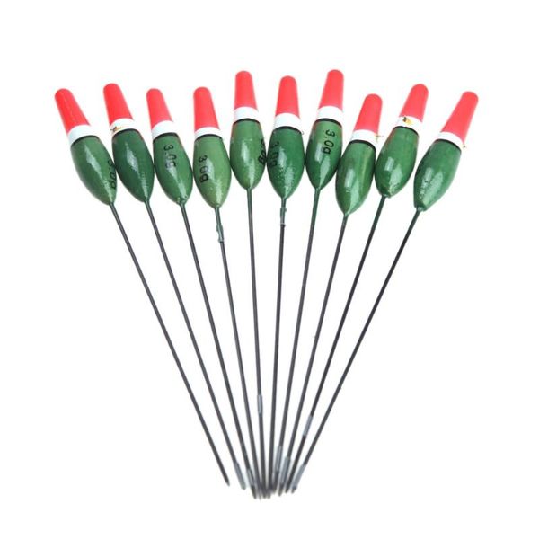 

fishing accessories 10pcs 16cm 3g floats paulownia wood float pesca tackle tool