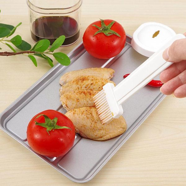 

tools & accessories silicone grill brush heat-resistant non-stick barbecue oil kitchen cake dessert cooking gadgets bakeware