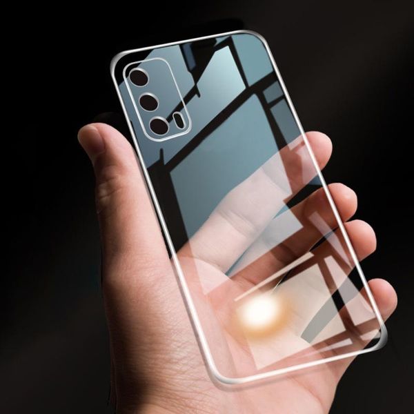 

cell phone pouches clear tpu case for oppo f19 pro plus 4g 5g camera lens protection ultrathin transparent soft back cover fund