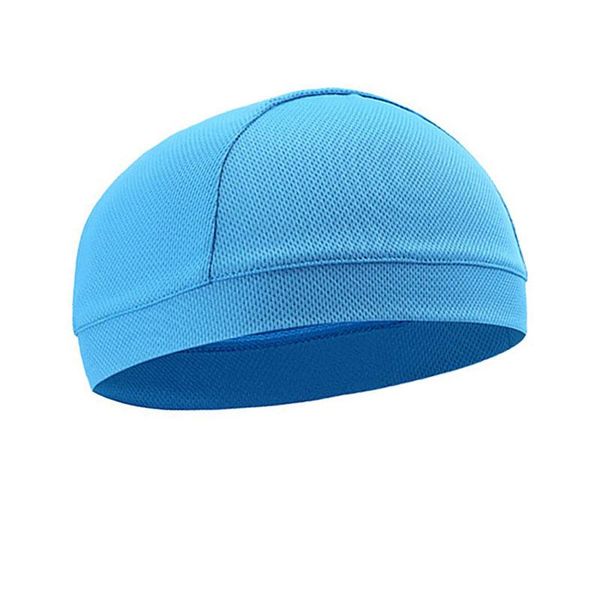 

cycling caps & masks mesh helmet under lining cap breathable bicycle inner anti-sweat hat thin, Black