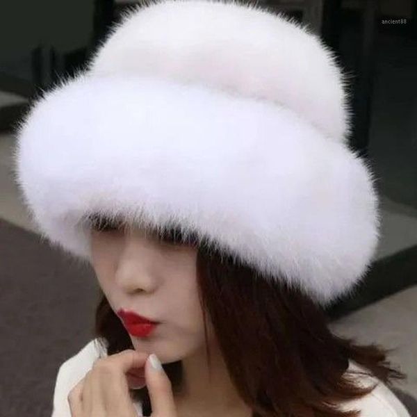 

berets faux fur hat women winter multifunction warm hats thickened mother korean fashion rex top, Blue;gray