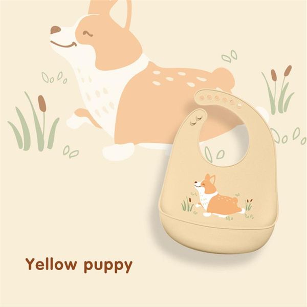 

baby eating bib three-dimensional waterproof super soft meal bag silica gel saliva pockets are from washing