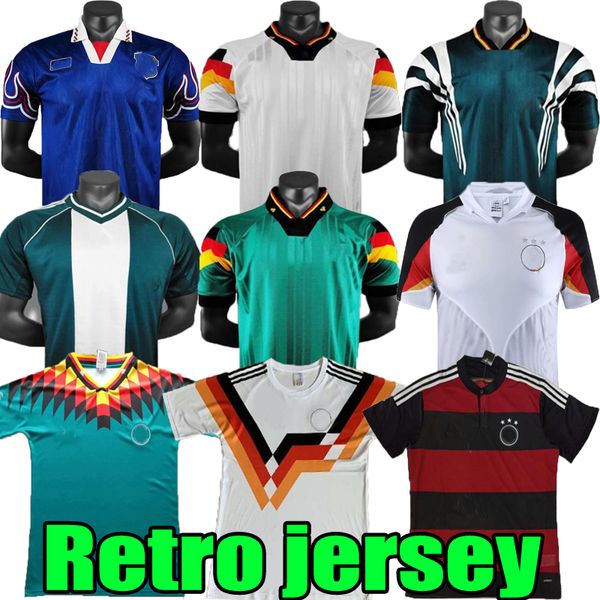 

1980 1990 1994 littbarski germany retro ballack soccer jersey klinsmann matthias 96 98 2014 football shirts kalkbrenner möller bierhoff hass, Black;yellow