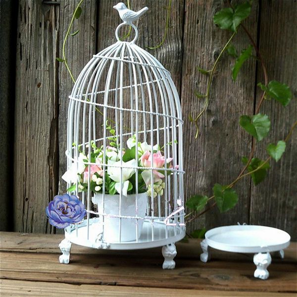 

iron bird cage, european decorative desk, flower rack, cage.flower pot decoration other home decor