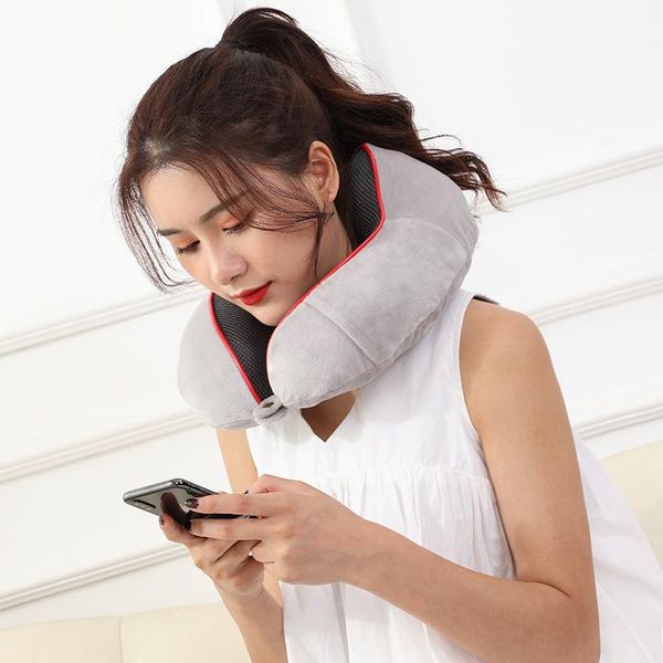 

pillow detachable u-shaped neck car plane travel nap sleeping pad