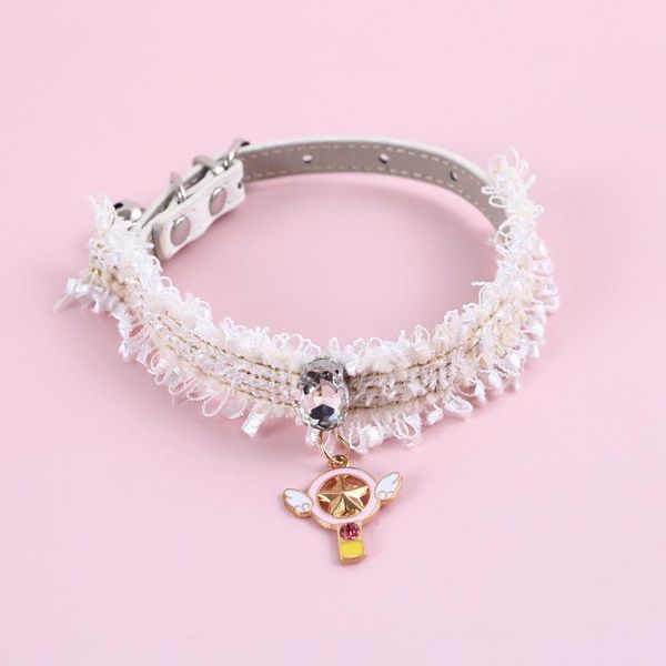 

cat collars & leads collar fashion adjustable callar for dog kitten puppy harness leash coleira cachorro perros de gato accessories