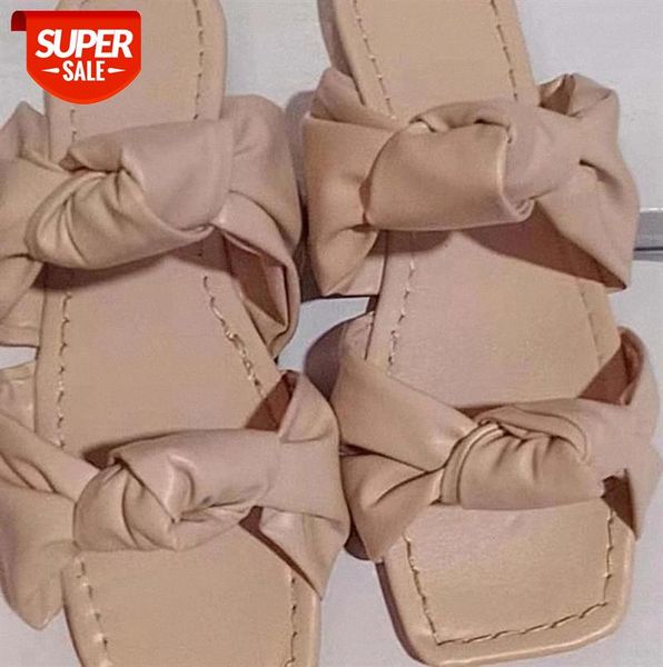 

2021 women's sandals shoes comfy open toe flat sole sandals ladies shoes casual slip on woman sandal designer women flat #ac7g, Black