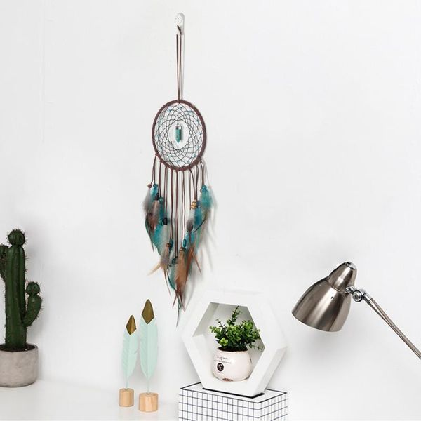 

decorative objects & figurines handmade dream-catcher feathers decoration for wall hanging room home decor dreamcatcher wind chimes