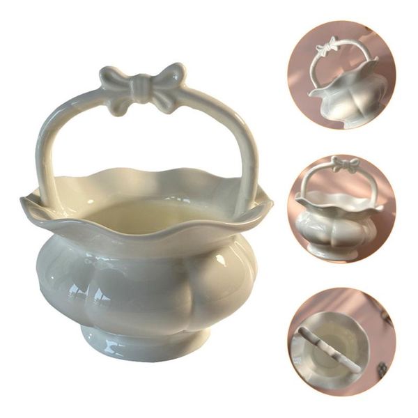 

storage baskets 1pc flower basket fork holder special tableware organizer