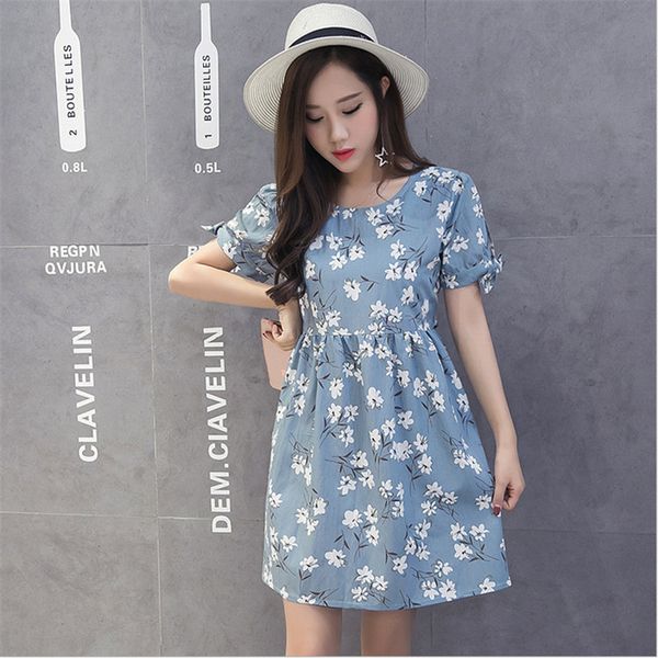 

maternity dress maternity short sleeve clothes for casual pregnant women floral es vestidos gestante pregnancy clothing plus size, White