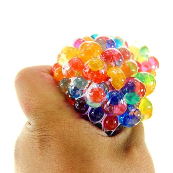 

anti-stress ball led mesh squeeze toys home and office use stress relief for easter christmas birthday andf889 party favor