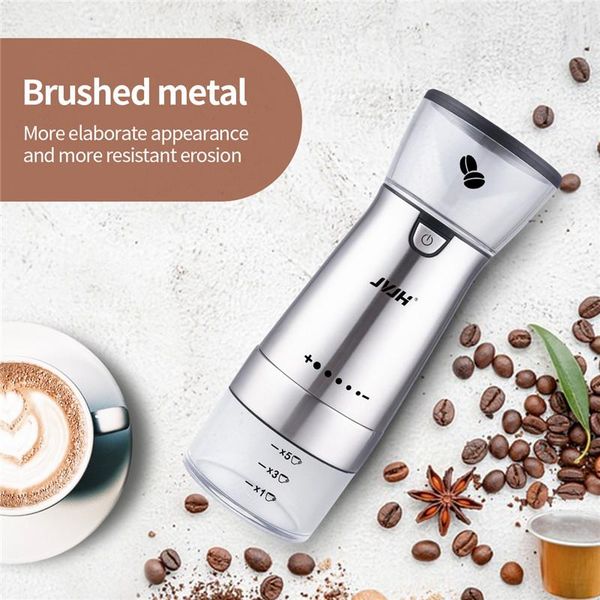 

electric coffee grinders jvjh usb rechargeable grinder bean grinding device maker coffees milling