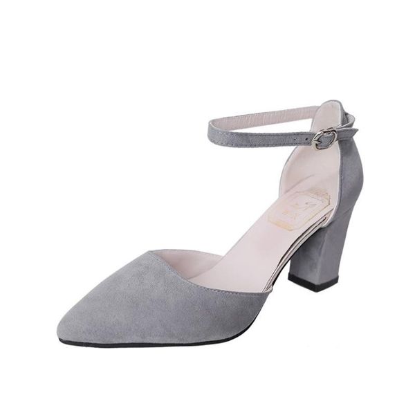 

summer sandalias femeninas high heels party flock pointed sandals female shoes mujer zapatos pumps maggie's walker, Black