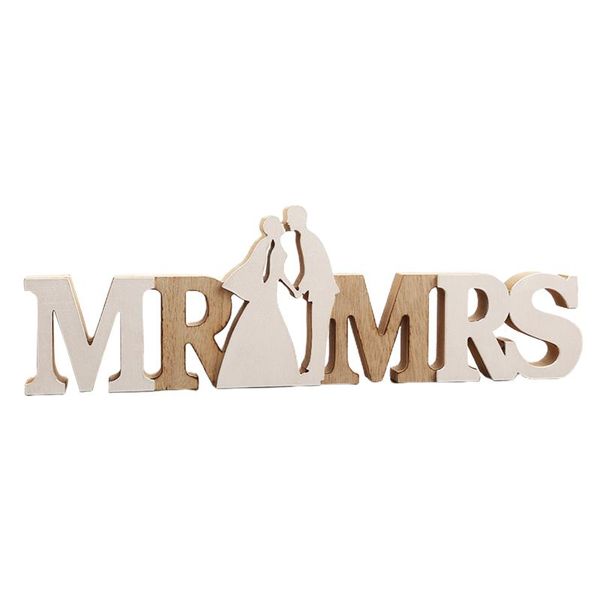 

novelty items wooden standing letters sign mr mrs wedding decoration ornaments gift for weddings couple anniversaries