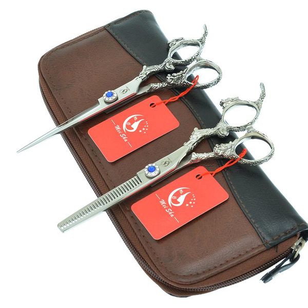 

hair scissors meisha 6 inch set cutting thinning styling tool hairdressing shears professional salon haircut supplies a0093a